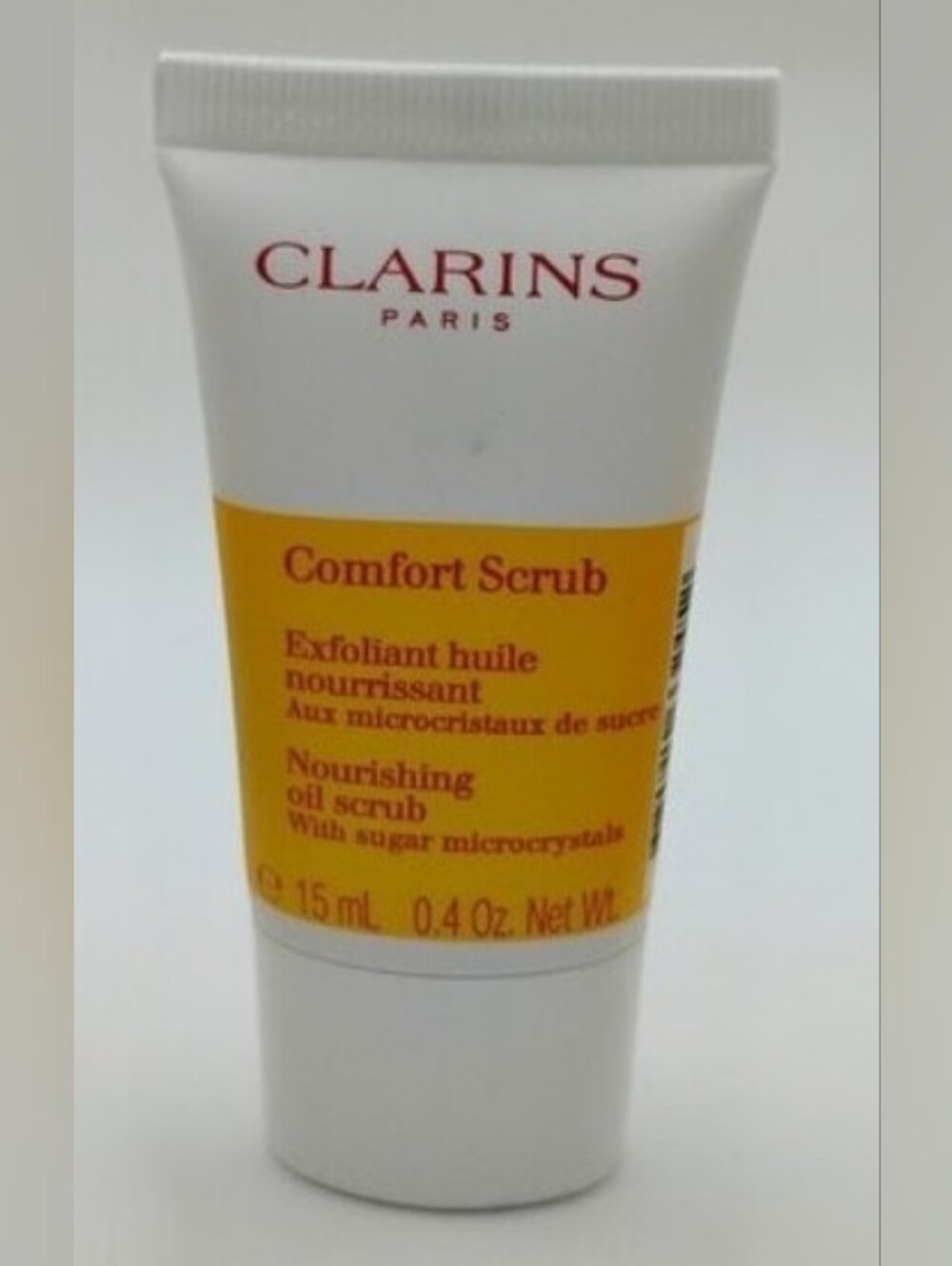 Clarins Comfort Oil Scrub -Gentle Nourishing Scrub Sugar Micro Crystals NEW